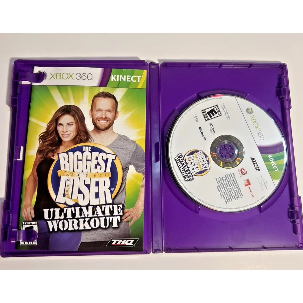 The Biggest Loser: Ultimate Workout (Xbox 360) CIB COMPLETE & TESTED
